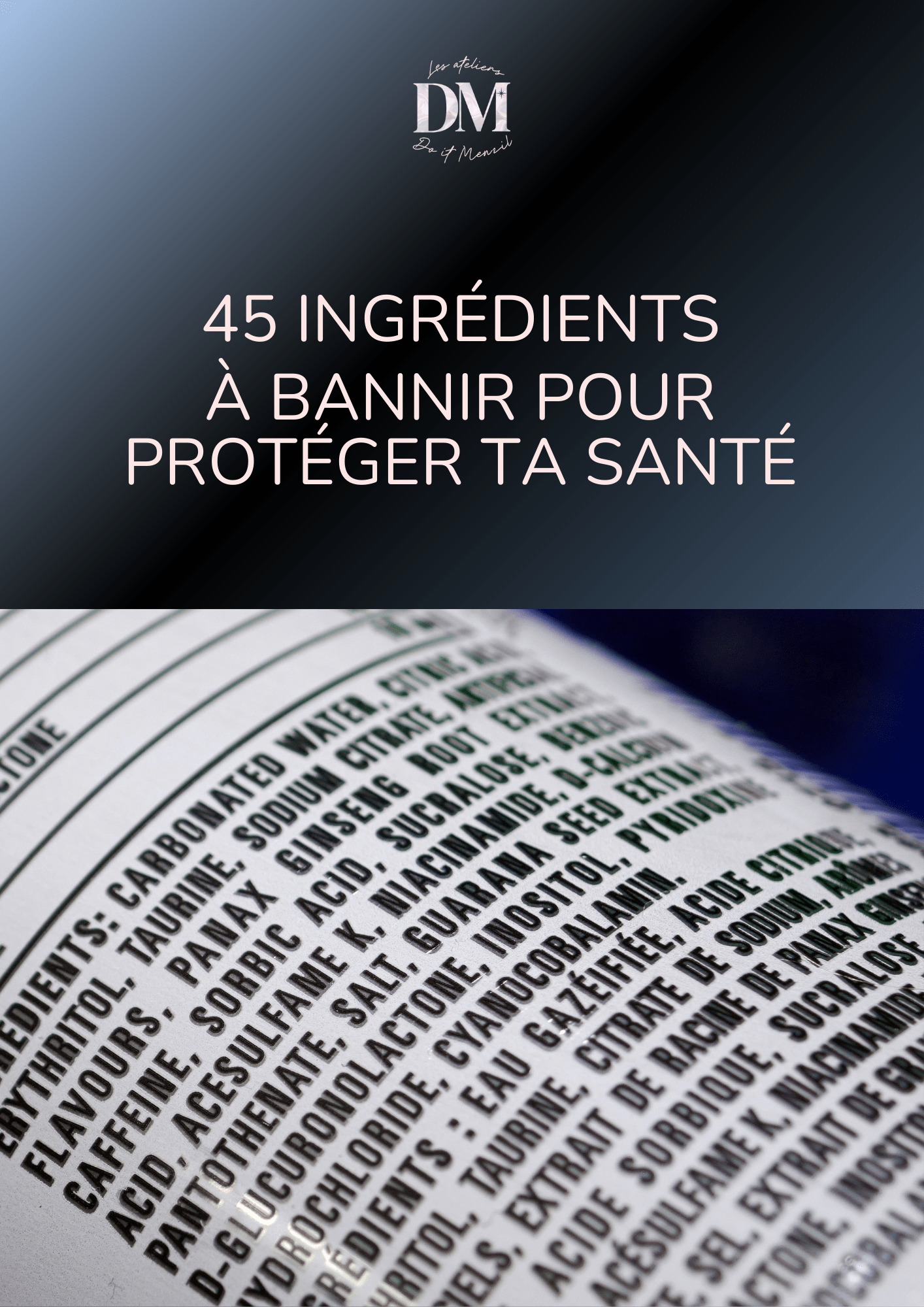 liste d'ingrédients à bannir